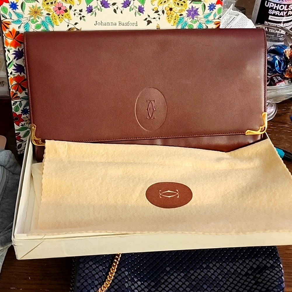 Authentic Cartier Clutch